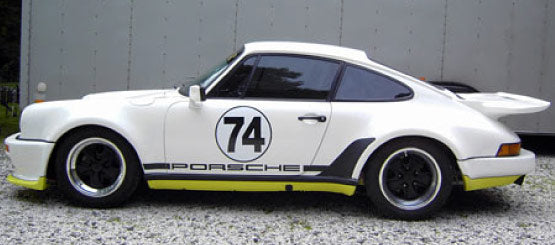 Race Number Decals