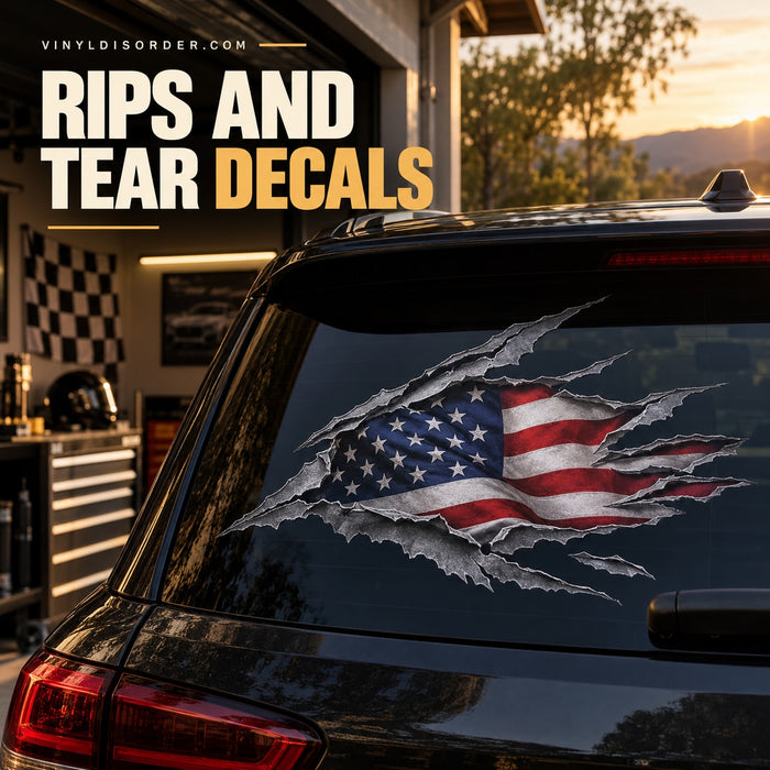 Rips and Tear Decals