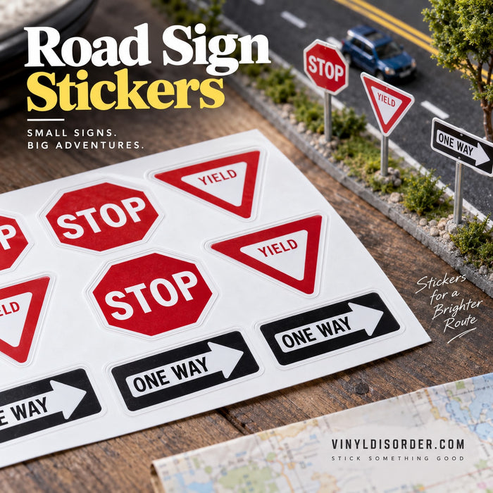 Road Sign Stickers