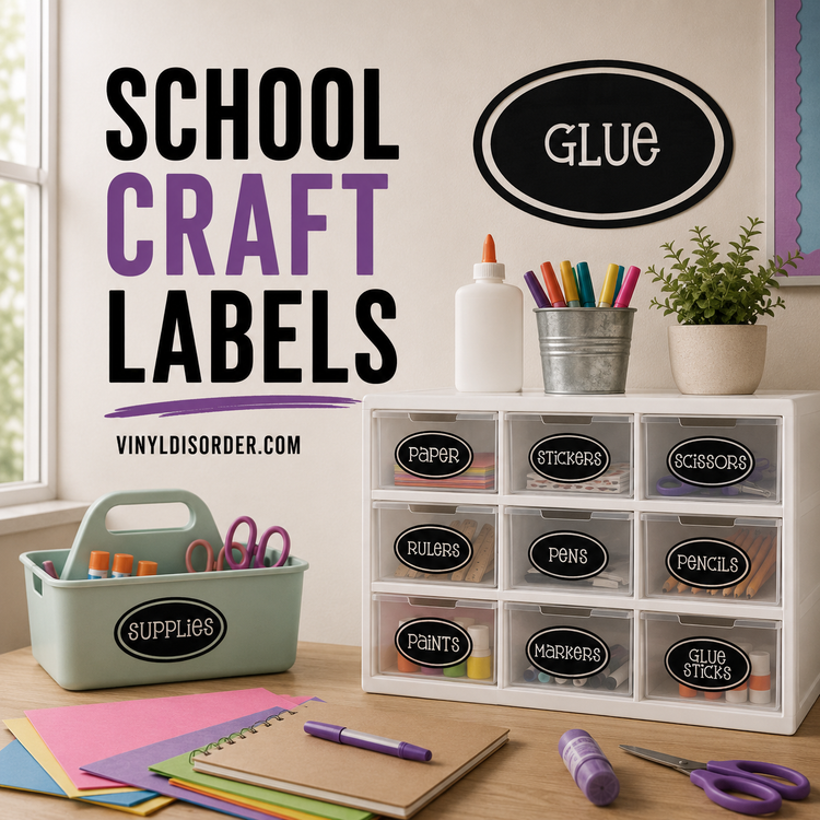 School Craft Labels