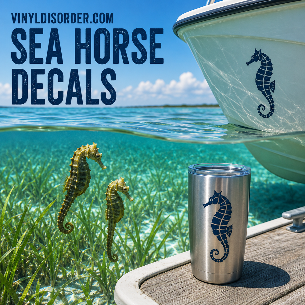Sea Horse Decals