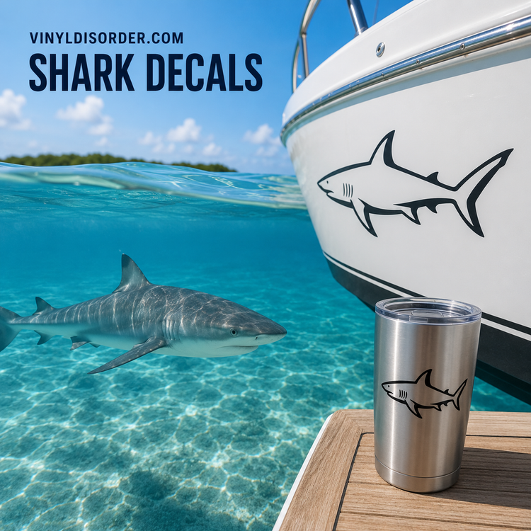 Shark Decals