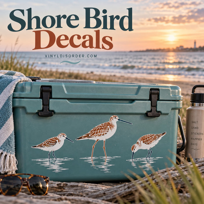 Shore Bird Decals