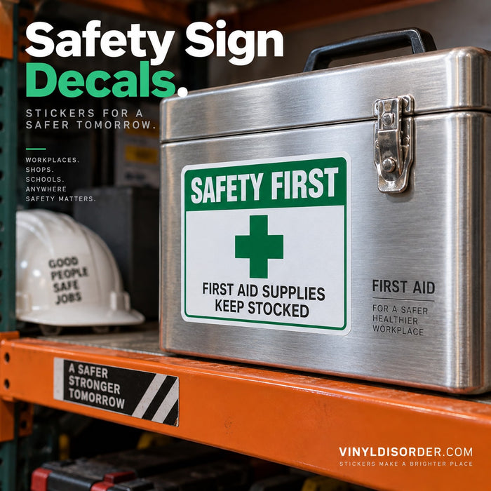 Safety Sign Decals