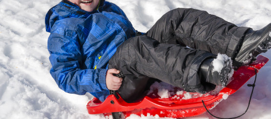 Sledding and Lugeing Decals