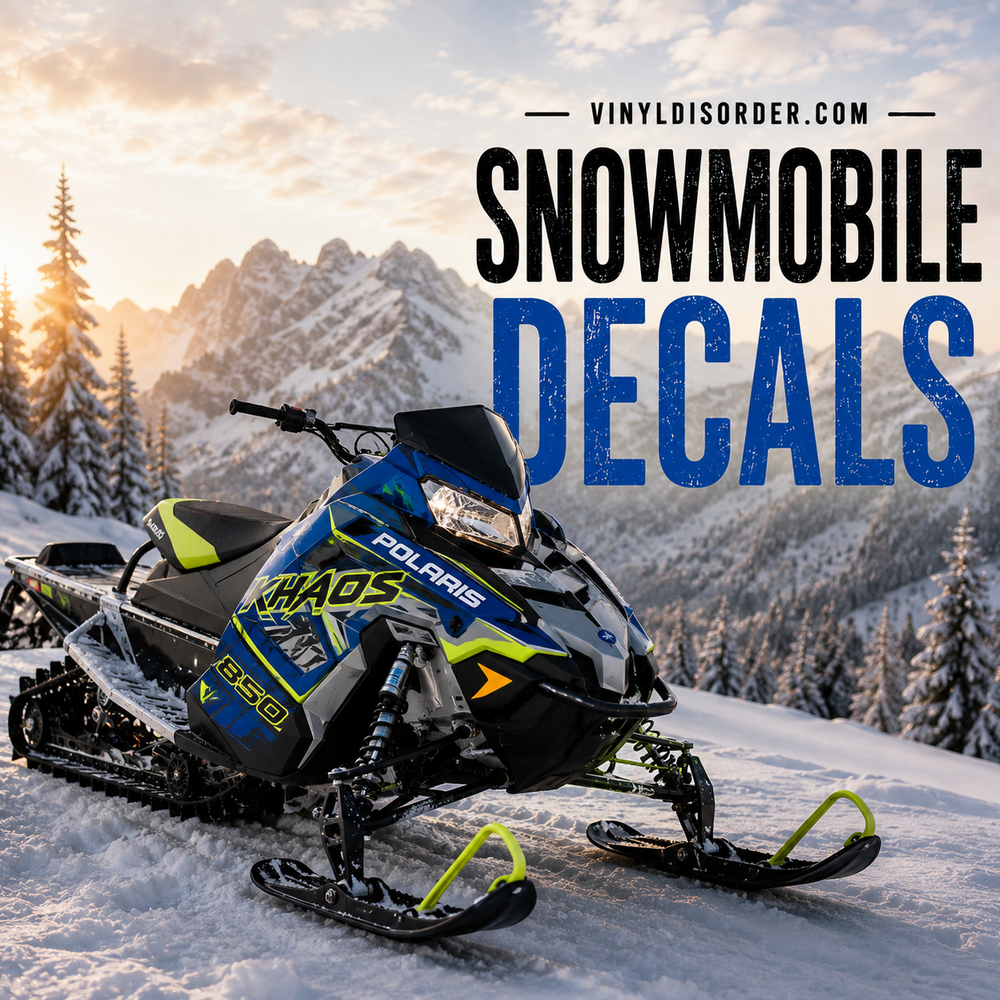 Snowmobile Decals