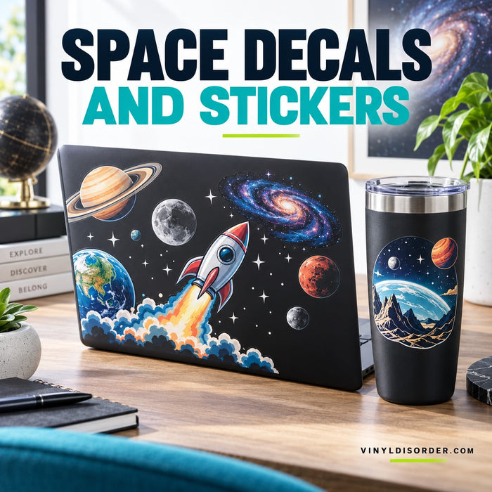 Space Decals and Stickers
