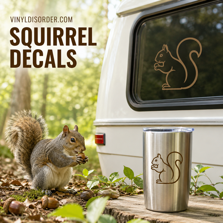 Squirrel Decals