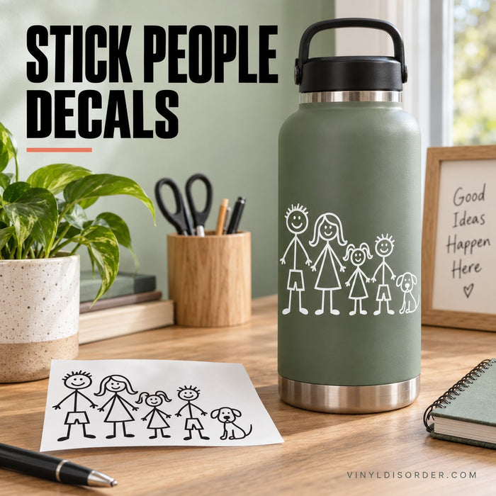 Stick People Decals
