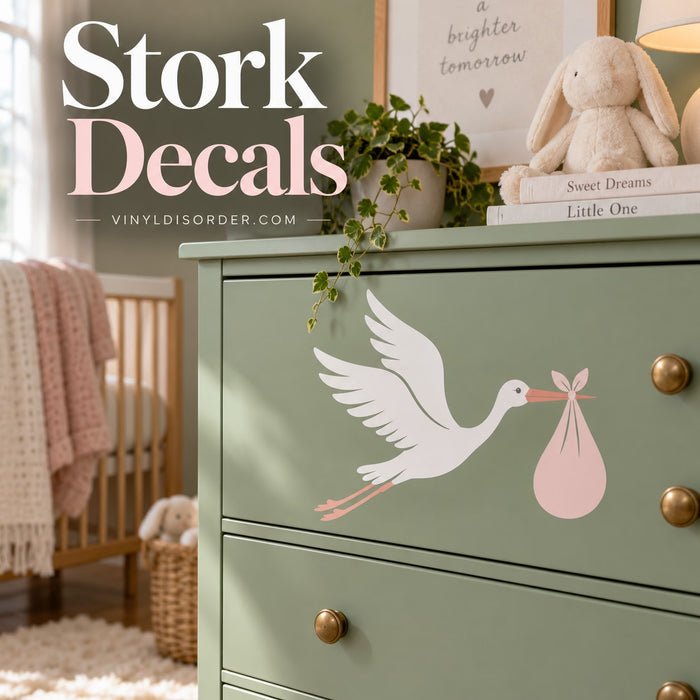 Stork Decals