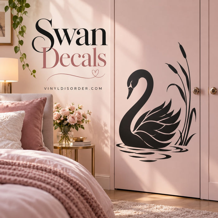 Swan Decals