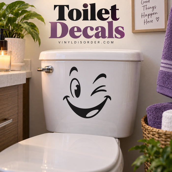Toilet Decal Decals