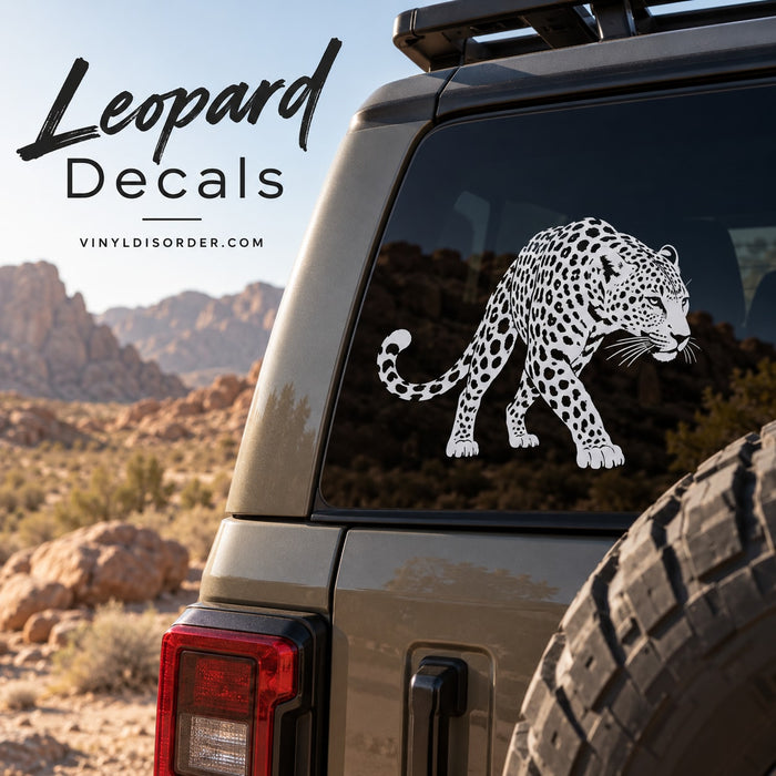 Leopard Decals