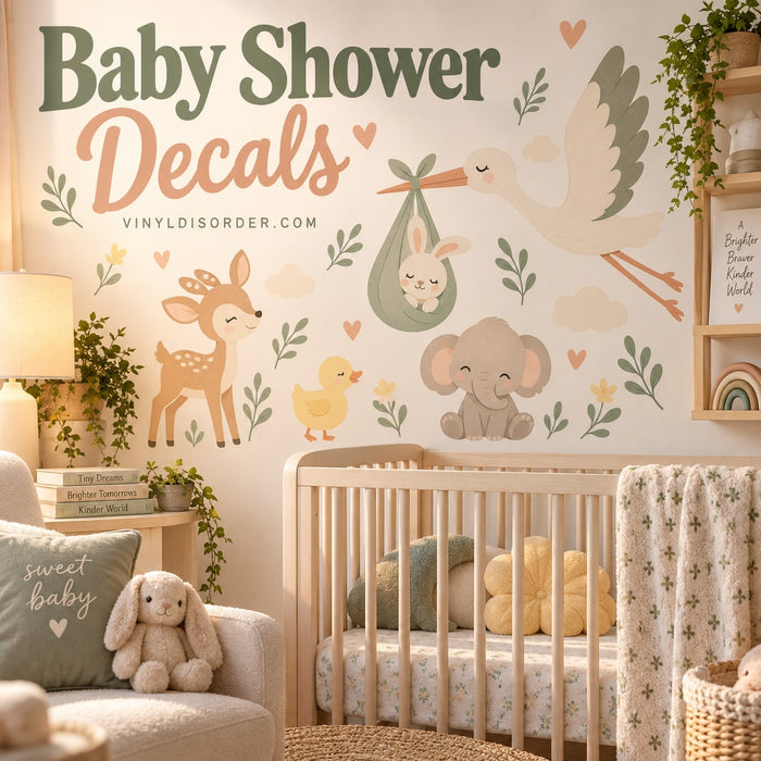 Baby Shower Decals