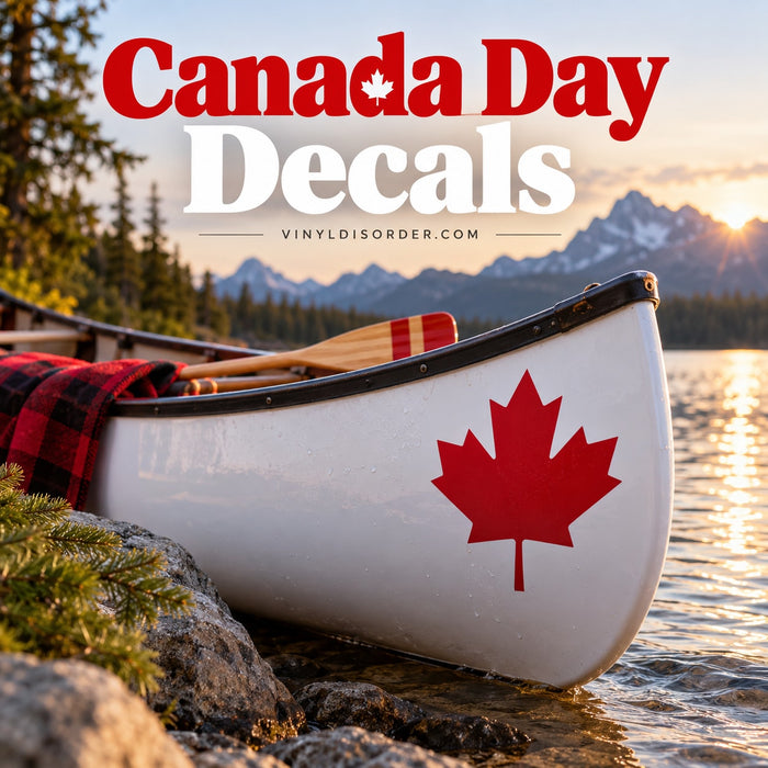 Canada Day Decals