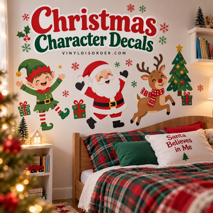 Christmas Character Decals
