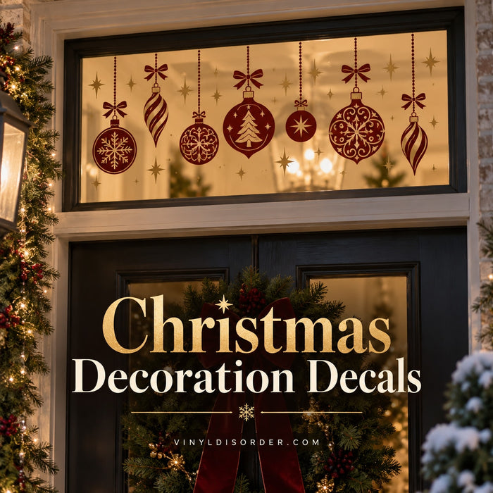 Christmas Decoration Decals