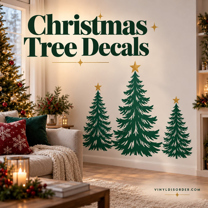 Christmas Tree Decals