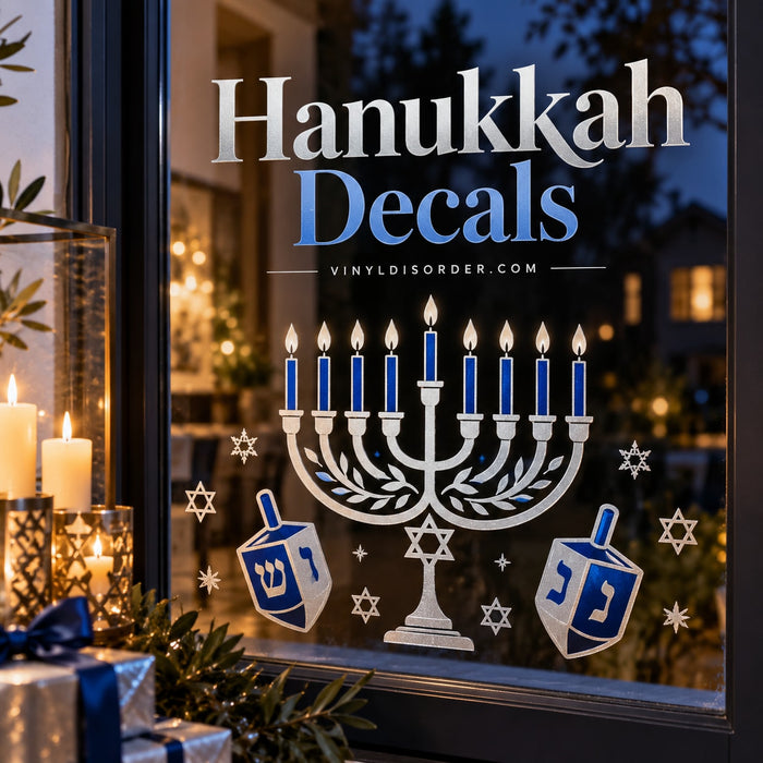Hanukkah Decals