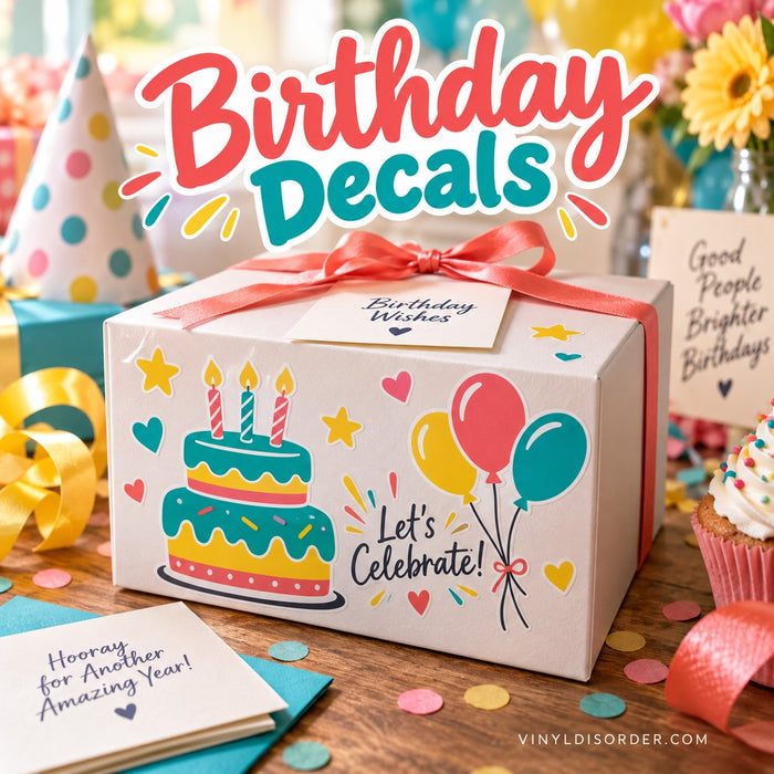Birthday Decals