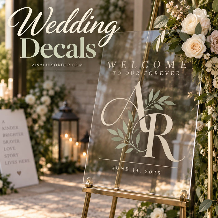 Wedding Decals