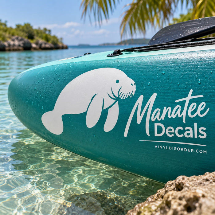 Manatee Decals