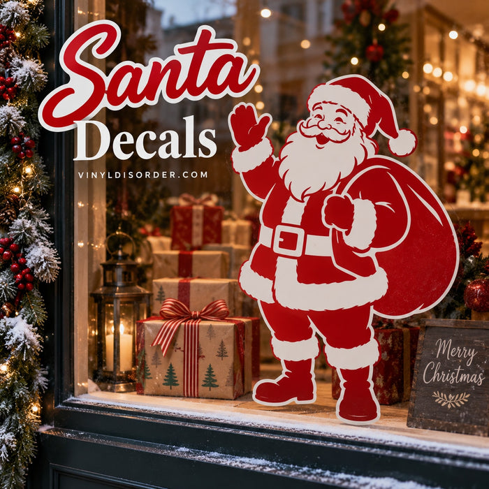 Santa Decals