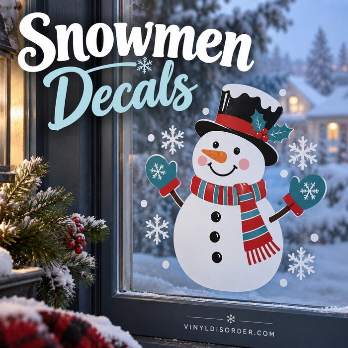 Snowmen Decals