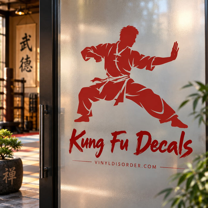 Kung Fu Decals