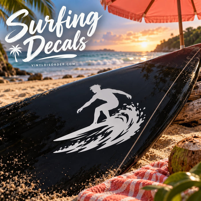 Surfing Decals