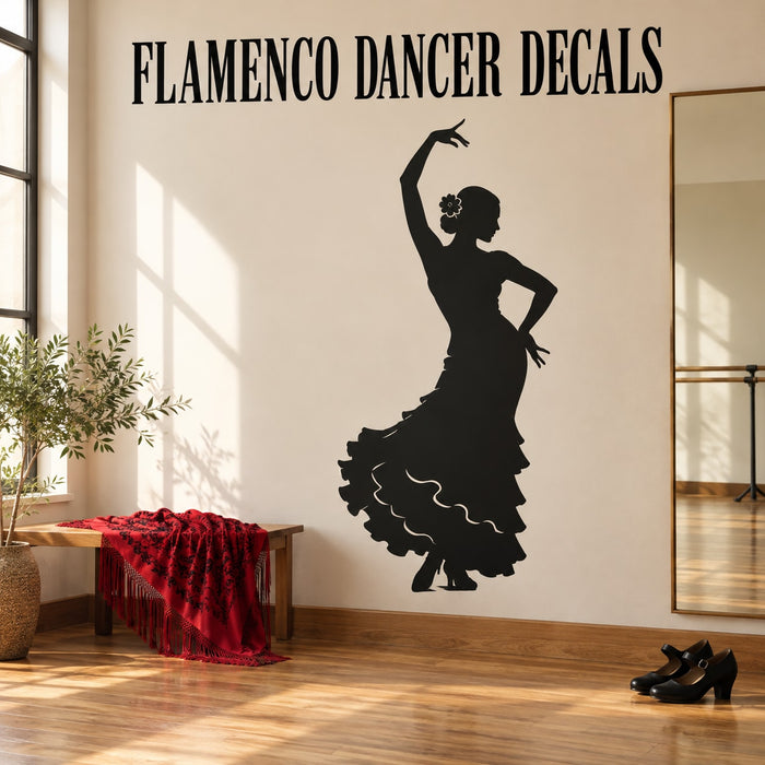 Flamenco Dancer Decals