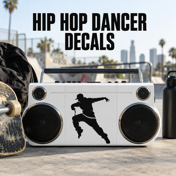 Hip Hop Dancer Decals