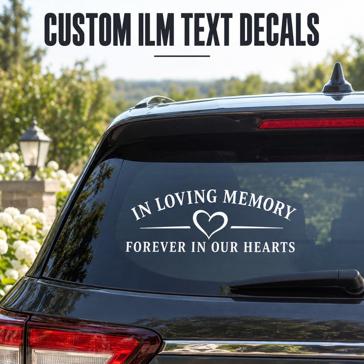 Custom ILM Text Decals