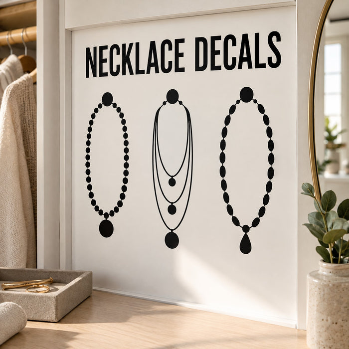 Necklace Decals