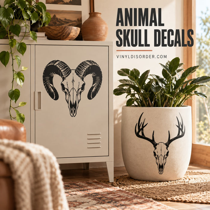 Animal Skull Decals