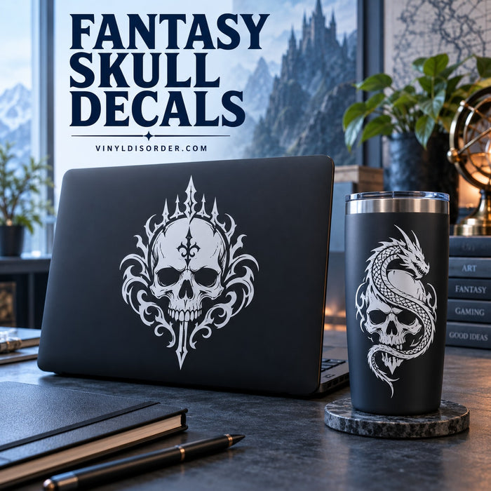 Fantasy Skull Decals