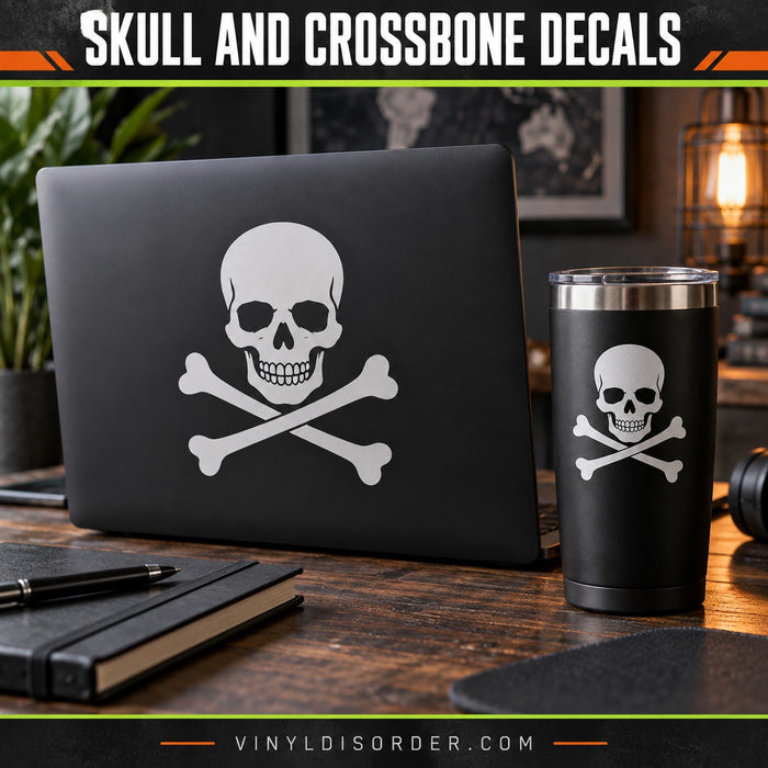 Skull and Crossbone Decals