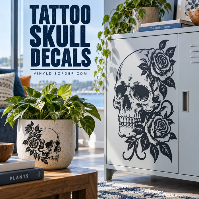 Tattoo Skull Decals