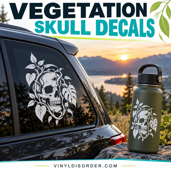 Vegetation Skull Decals