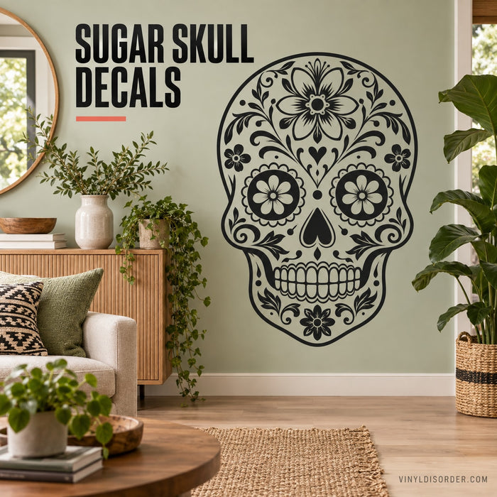 Sugar Skull Decals
