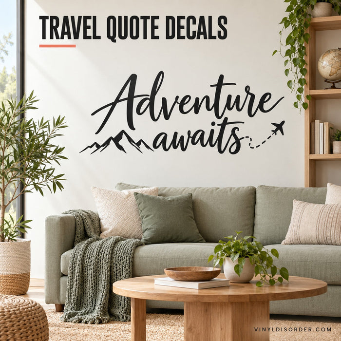 Travel Quote Decals