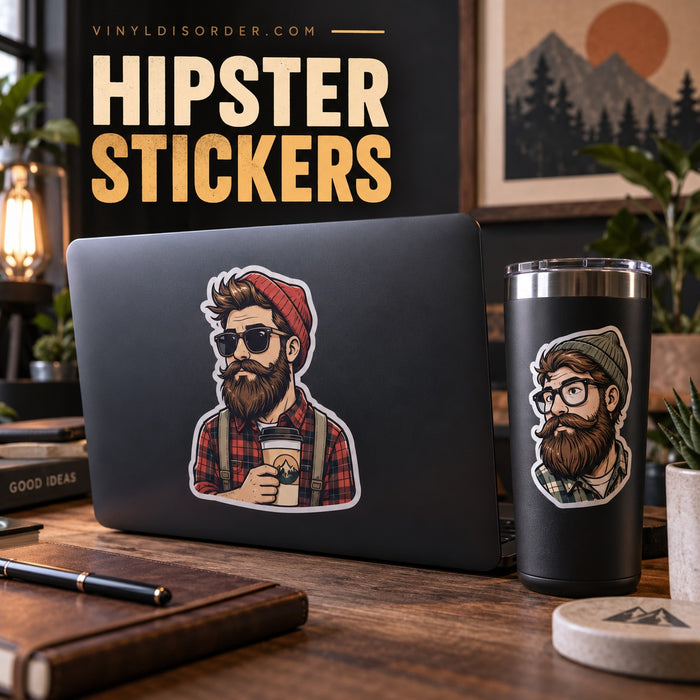 Hipster Stickers