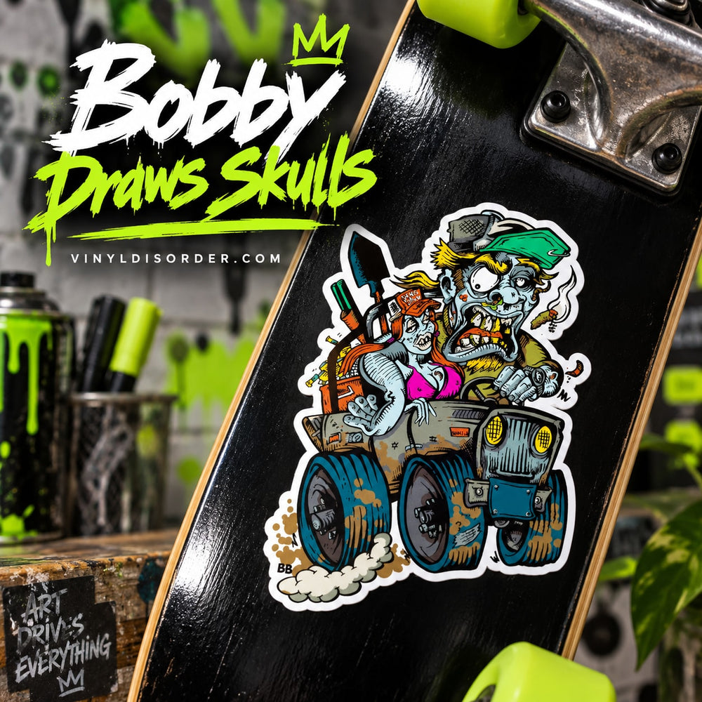 Bobby Draws Skulls