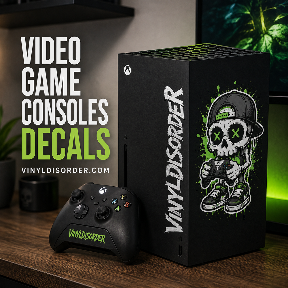 Video Game Console Decals