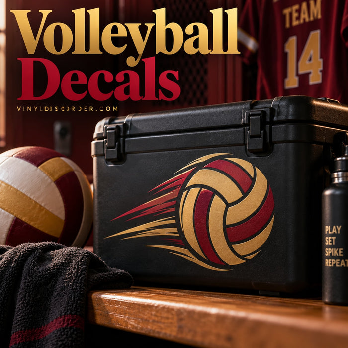 Volleyball Decals