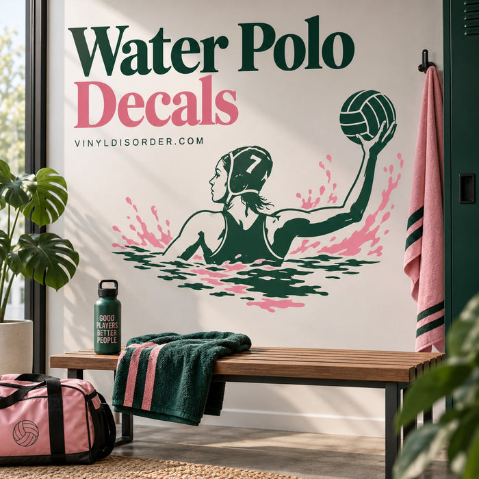 Water Polo Decals