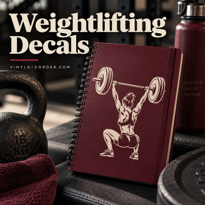 Weightlifting Decals