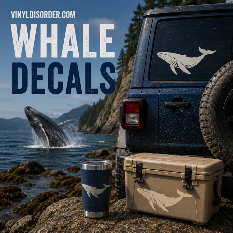 Whale Decals