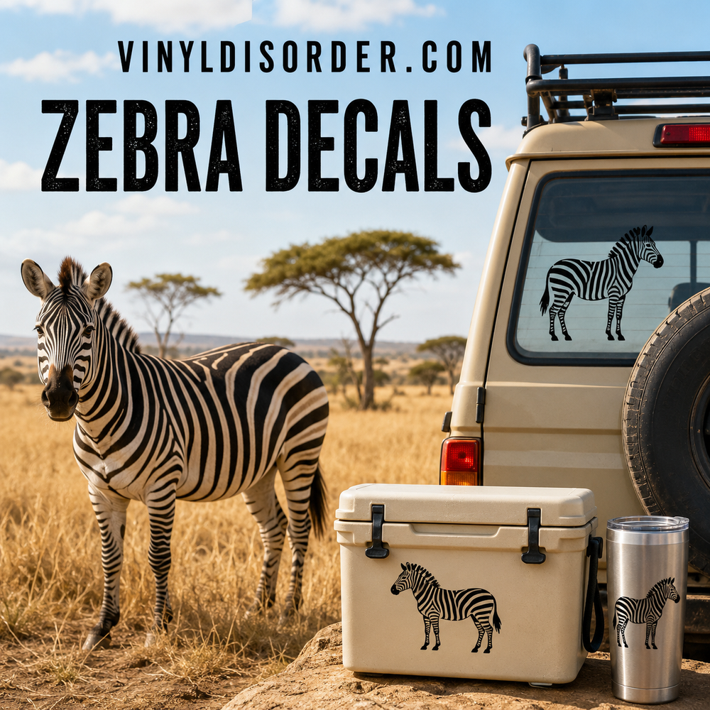 Zebra Decals