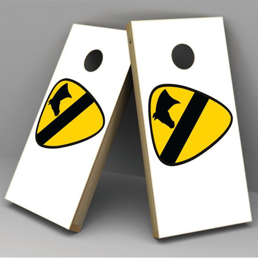 1st Cavalry Cornhole Board Vinyl Decal Wrap